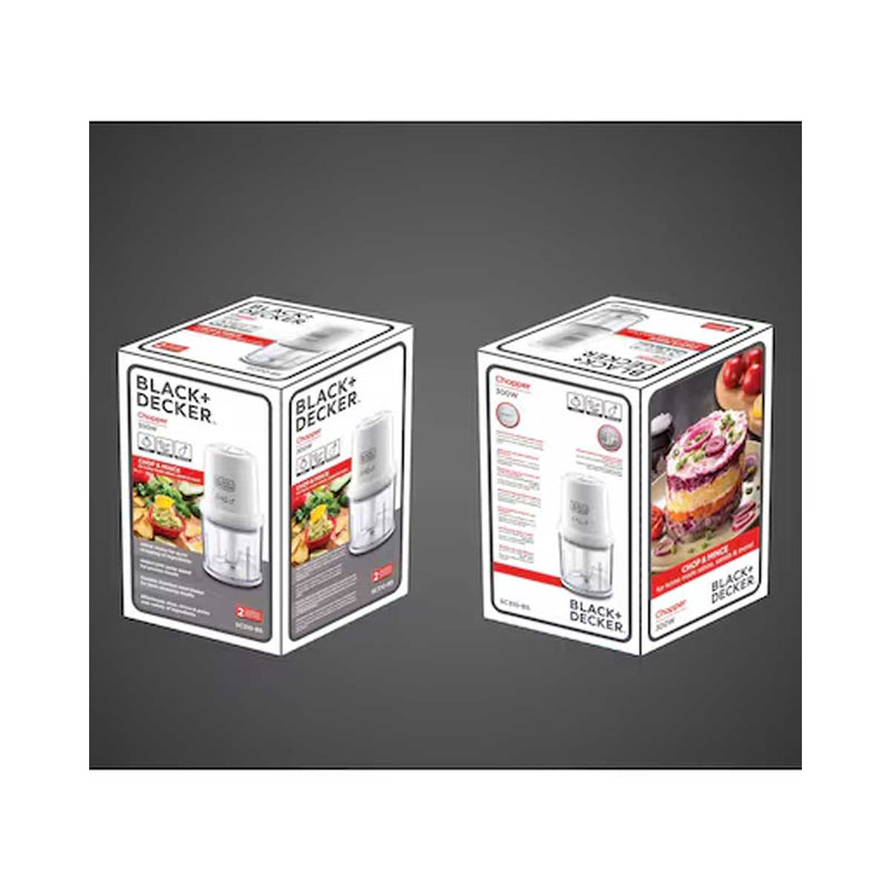 BLACK & DECKER SC310-B5 828 Vertical Chopper, White  مفرمة