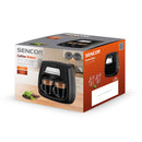 SENCOR SCE 2100BK Coffee Maker Ideal for Brewing 2 Cups of Coffee at Once, Black ماكينة صنع القهوة مثالية لتحضير كوبين من القهوة في وقت واحد سنكور