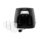 SENCOR SCE 2100BK Coffee Maker Ideal for Brewing 2 Cups of Coffee at Once, Black ماكينة صنع القهوة مثالية لتحضير كوبين من القهوة في وقت واحد سنكور
