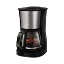 SENCOR SCE 3050SS Coffee maker 1.25 L Glass Jug 1000 Watt, Silver ماكنة صنع القهوة سنكور