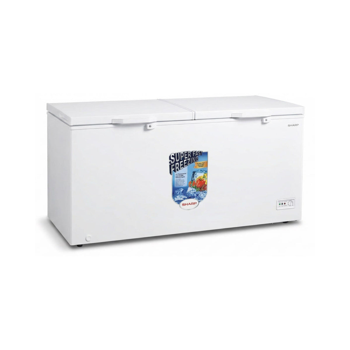 SHARP SCF-K660X-WH3 Chest Freezer – 660 L, White
