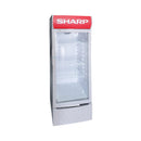 SHARP SCH-405X-WH3 Display Refrigerator – 405 L, White عارضة عامودية شارب