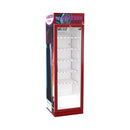 ALMATEEN SCMA472-TR-RE Display Refrigerator 346 L, Red عارضة 22 قدم المتين