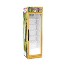 ALMATEEN SCMA472-TR-YE Display Refrigerator 346 L, Yellow عارضة 22 قدم المتين