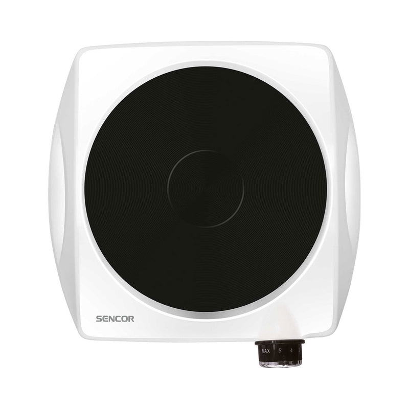 SENCOR SCP 1503WH-EUE4 Electric Single Hotplate, White طباخ كهربائي سنكور