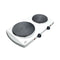 SENCOR	SCP 2253WH-EUE4 Electric Double Hotplate 2500W, White طباخ كهربائي مزدوج سنكور