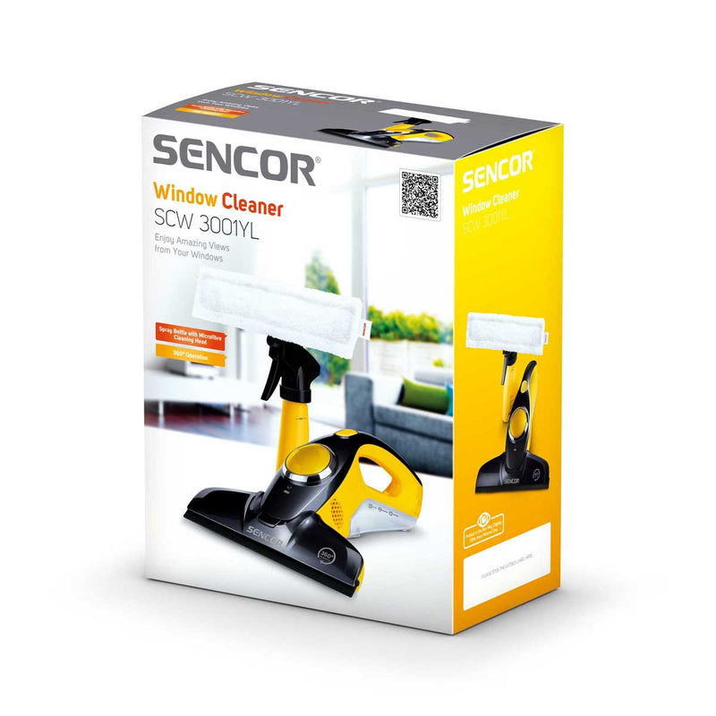 SENCOR SCW 3001YL Window Cleaner, Yellow  منظف نوافذ سنكور