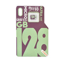 MOXOM Memory SD Card 128GB, Green