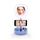 CELLULARLINE SELFIERINGMIRRORU 4533 Universal Selfie Ring Mirror, Purple  مرآة  للصور الشخصية