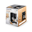 SENCOR SES 4040BK Espresso Machine 1 Cup With Steamer, Black  ماكينة اسبريسو سعة كوب واحد مع جهاز بخار سنكور