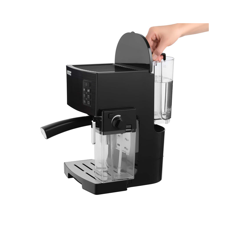 SENCOR SES 4050SS-MEG2 Espresso Maker 1450W, Black ماكنة اسبيريسو كوبين  سنكور