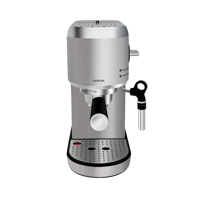 SENCOR SES 4900SS Espresso Machine With Steamer, Silver ماكنة صنع القهوة والاسبيريسو سنكور