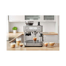 SENCOR SES 6050SS Espresso Machine With Digital Steamer 15 Bar, Silver ماكنة صنع القهوة والاسبيريسو سنكور