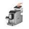 SENCOR SES 8000BK Automatic Espresso / Cappuccino machine 20 Bar, Silver ماكنة صنع القهوة سنكور