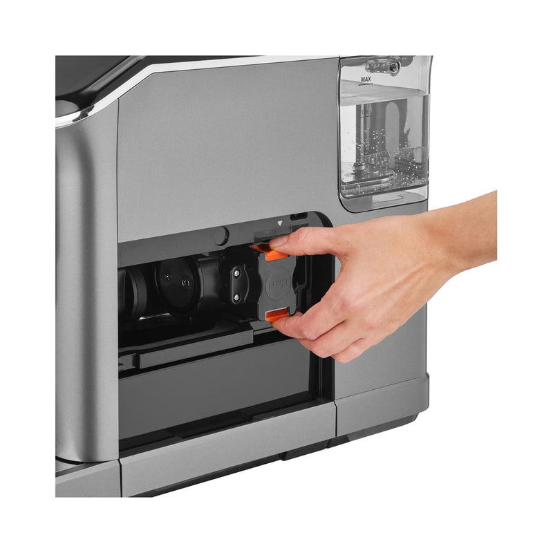 SENCOR SES 8000BK Automatic Espresso / Cappuccino machine 20 Bar, Silver ماكنة صنع القهوة سنكور