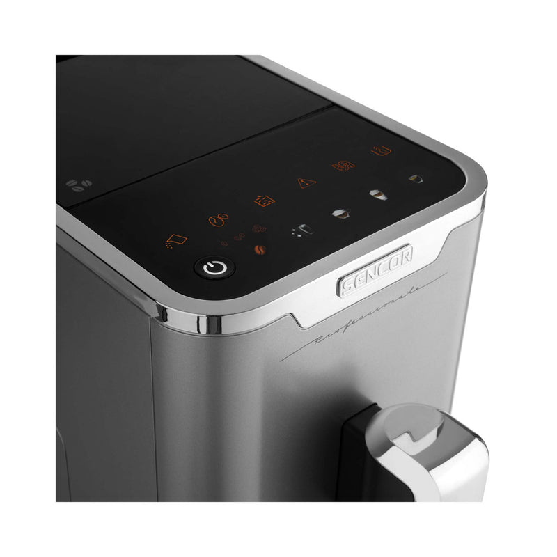 SENCOR SES 9200CH Automatic Espresso Maker 1470W, Silver ماكينة صنع الإسبريسو الأوتوماتيكية سنكور