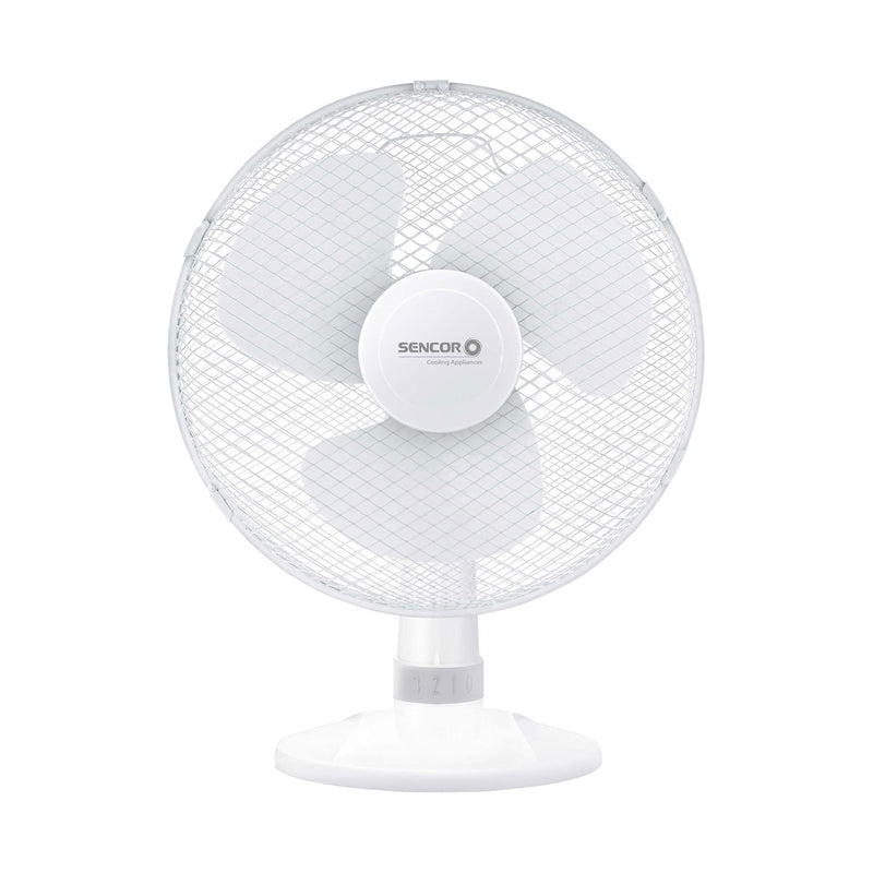 SENCOR SFE 3027WH Desktop Fan, White مروحة مكتبية سنكور