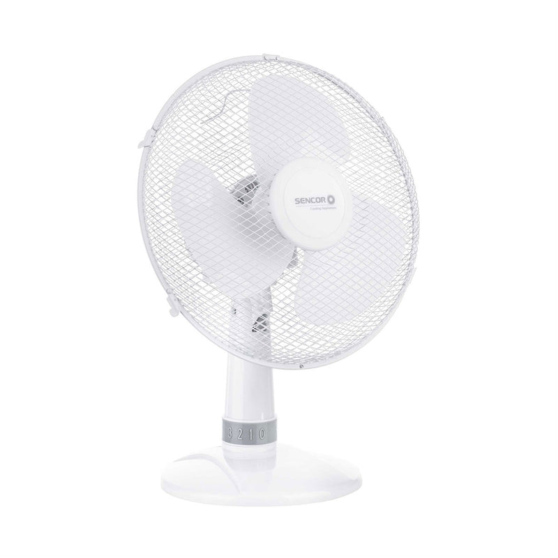 SENCOR SFE 3027WH Desktop Fan, White مروحة مكتبية سنكور