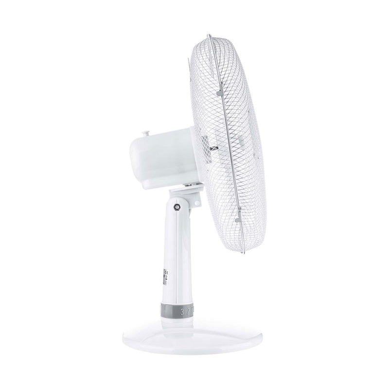 SENCOR SFE 4037WH Desktop Fan 3 speed levels, White مروحة مكتبية سنكور