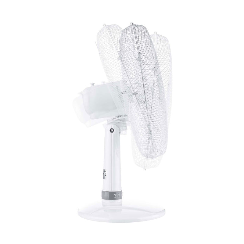 SENCOR SFE 4037WH Desktop Fan 3 speed levels, White مروحة مكتبية سنكور