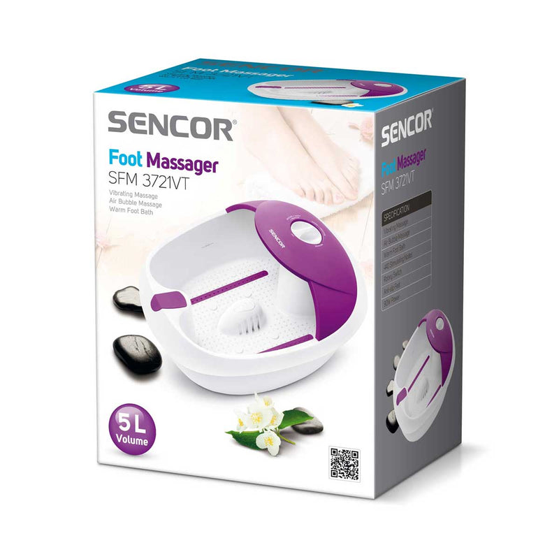 SENCOR	SFM 3721VT-MEG2 Foot Massage, Purple جهاز تدليك القدمين سنكور
