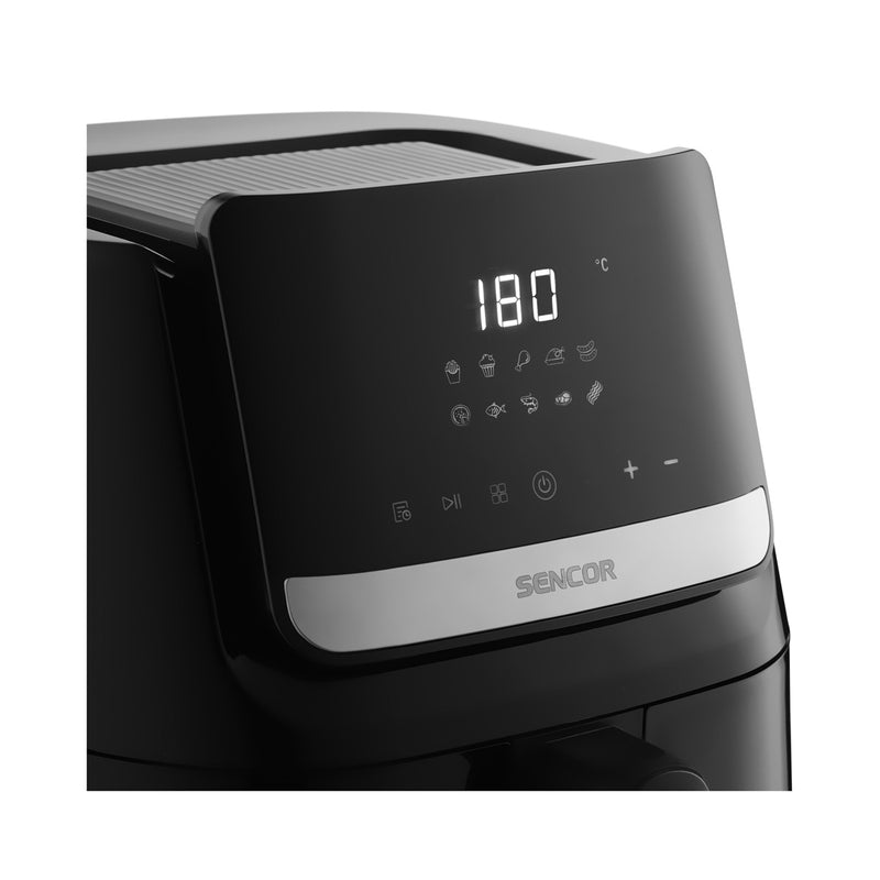 SENCOR SFR 6550BK Air Fryer 1600 watts, Black قلاية هوائية سنكور
