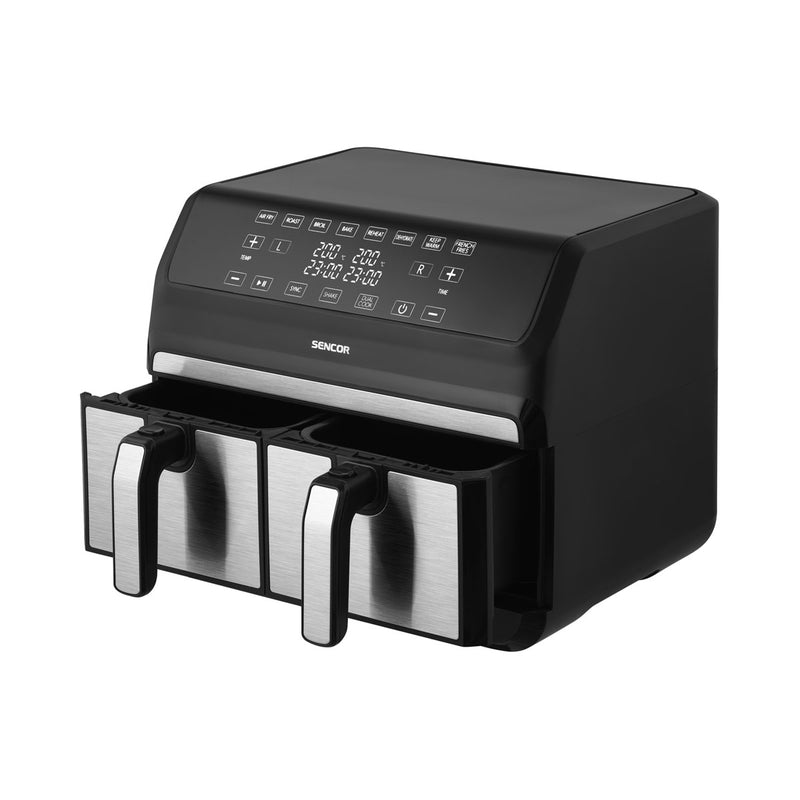 SENCOR SFR 9500SS Air Fryer 1700 watts, Black قلاية هوائية سنكور