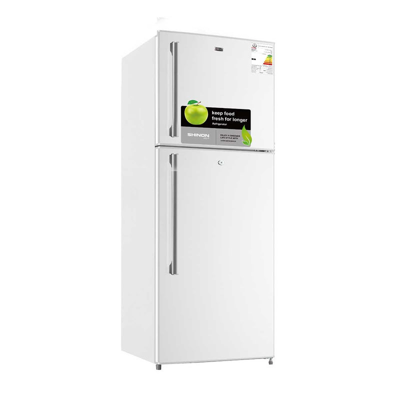 SHINON SH-352F Refrigerator Double Door  ثلاجة 18 قدم, White