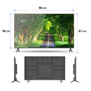 SHINON SH-43Q 60hz Full HD Android 14 OS TV, 43 Inch شاشة حجم 43 شينون