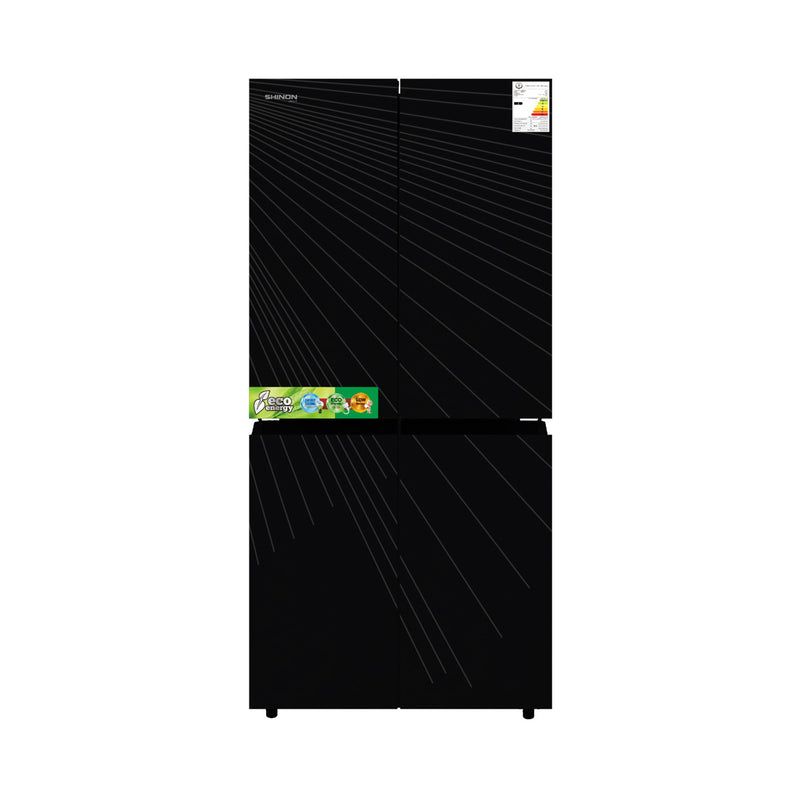 SHINON SH-560A 4-Door Refrigerator, Black ثلاجة اربع ابواب شينون