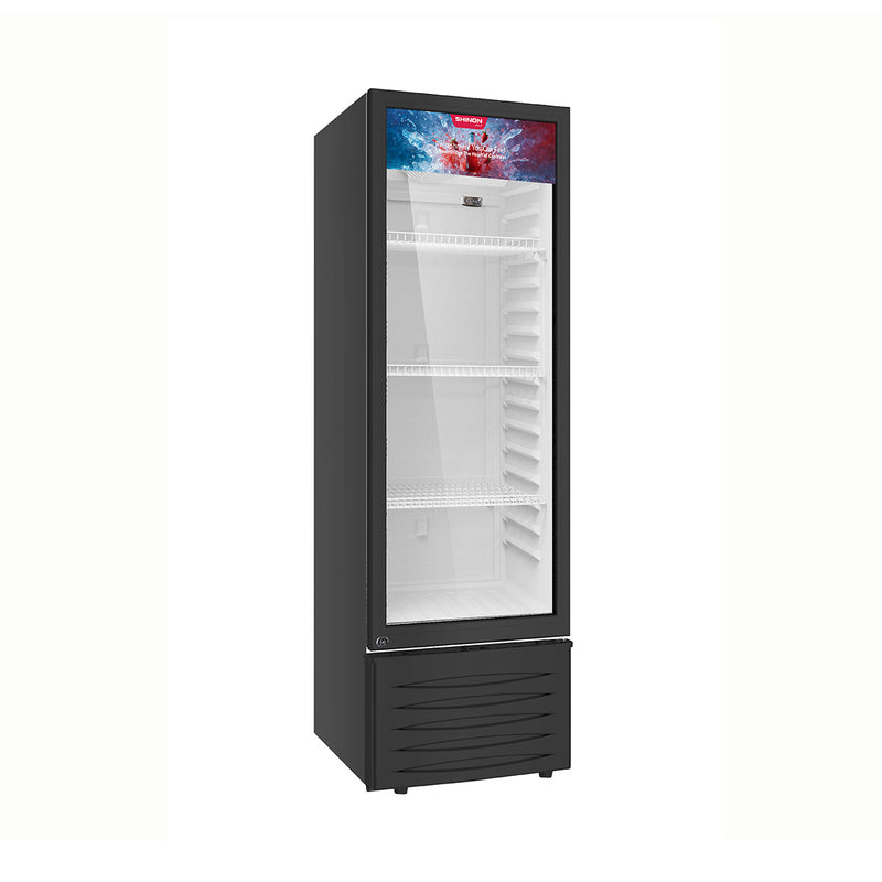 SHINON SH-KVC258 Display Refrigerator, 258 L عارضة شينون