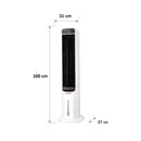 SHINON SH-MTF-1C Evaporative Air Cooler 5 L, White مبردة هواء عامودية 5 لتر شينون