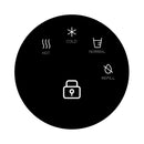 SHINON SH-Q26 Water Dispenser with Indoor Tank, Black براد ماء شينون