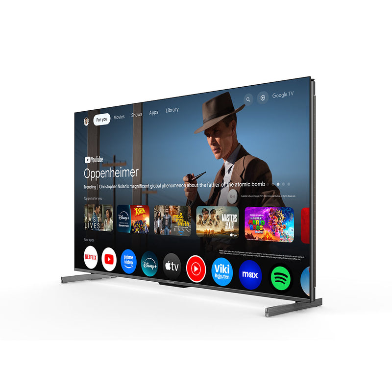 SHINON SH65SQ10SGTV 144hz Wall Paper Mini QLED Google TV, 65 Inch شاشة شينون حجم 65