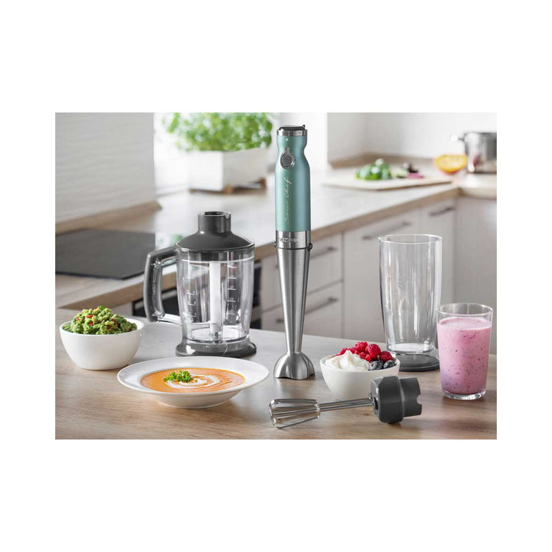 SENCOR SHB 5601GR-EUE3 4 in 1 Hand Blender, Green خلاط يدوي سنكور