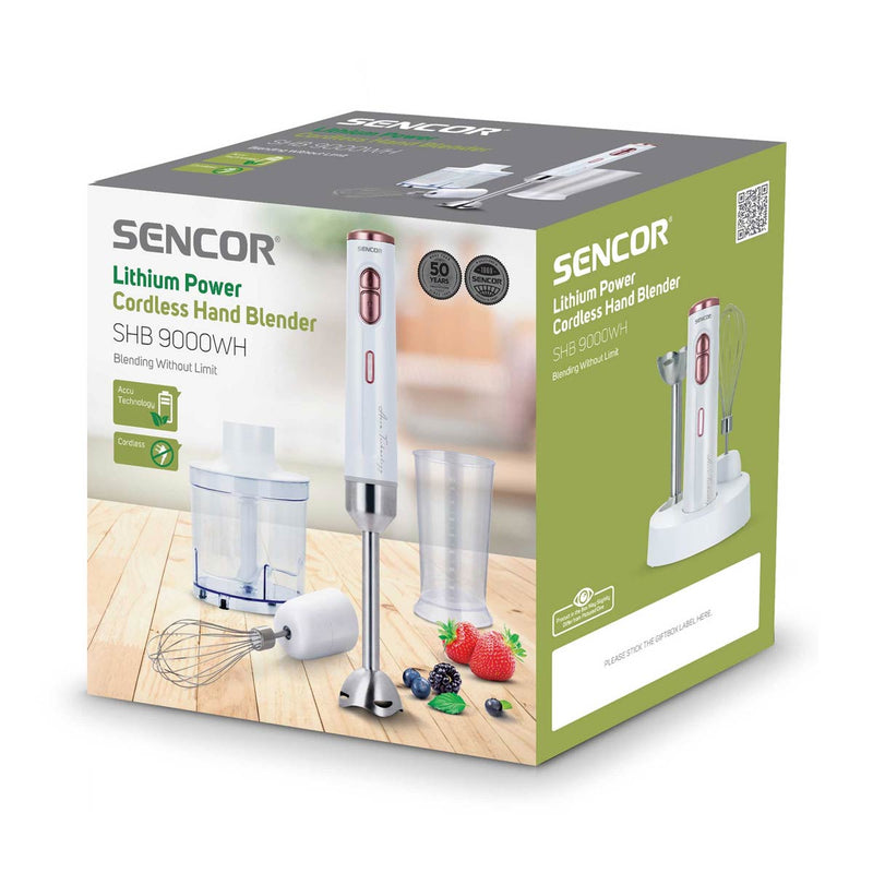 SENCOR SHB 9000WH Cordless hand blender, Pink خلاط يدوي سنكور