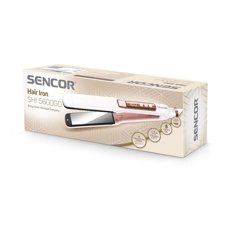 SENCOR SHI 5600GD Hair Iron, Gold مكواة شعر سنكور