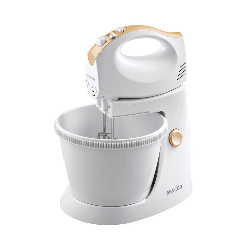 SENCOR 5 SHM 5330-EUE3 Speed Electric Mixer 500W, White خلاط كهربائي  سنكور