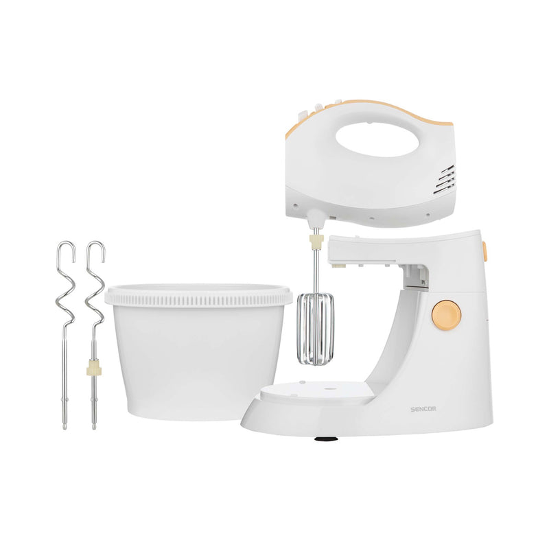 SENCOR 5 SHM 5330-EUE3 Speed Electric Mixer 500W, White خلاط كهربائي  سنكور