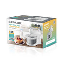 SENCOR SHM 6206SS Electric Mixer With Bowl 500W, Silver خلاط كهربائي مع وعاء سنكور