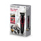SENCOR SHP 6201RD Electric Shaver & Charging Shaver 6 Attachments, Red ماكنة حلاقة رجالية سنكور
