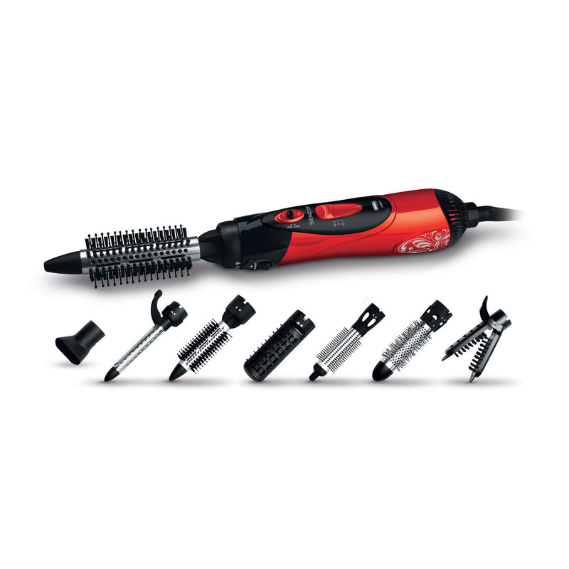 SENCOR SHS 7551RD Hair curling brush, Red  فرشاة كهربائية للشعر سنكور