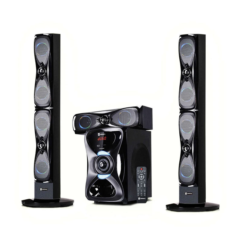 SAYONA SHT-1204BT Sub-woofer System Tallboy 3.1 Channel Speaker Subwoofer, Black