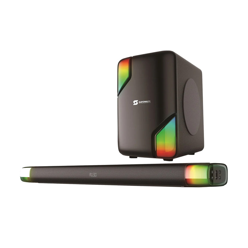 SAYONA SHT-1317BT 2.1CH Sound Bar System, Black ساوند بار سايونا