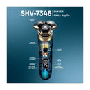 NEWAL SHV-7346 Beard Trimmer Versatile Grooming Tool, Black Gold