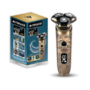 NEWAL SHV-7346 Beard Trimmer Versatile Grooming Tool, Black Gold