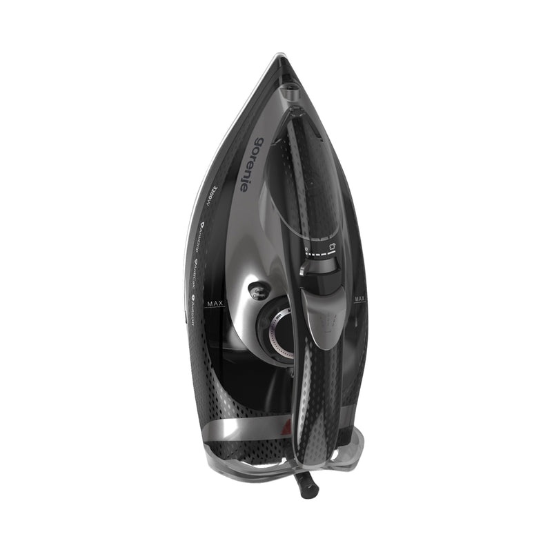 GORENJE SIH3200BKS steam iron  XL Large Cearmic Soleplate, Black مكواة بخارية جورنجي