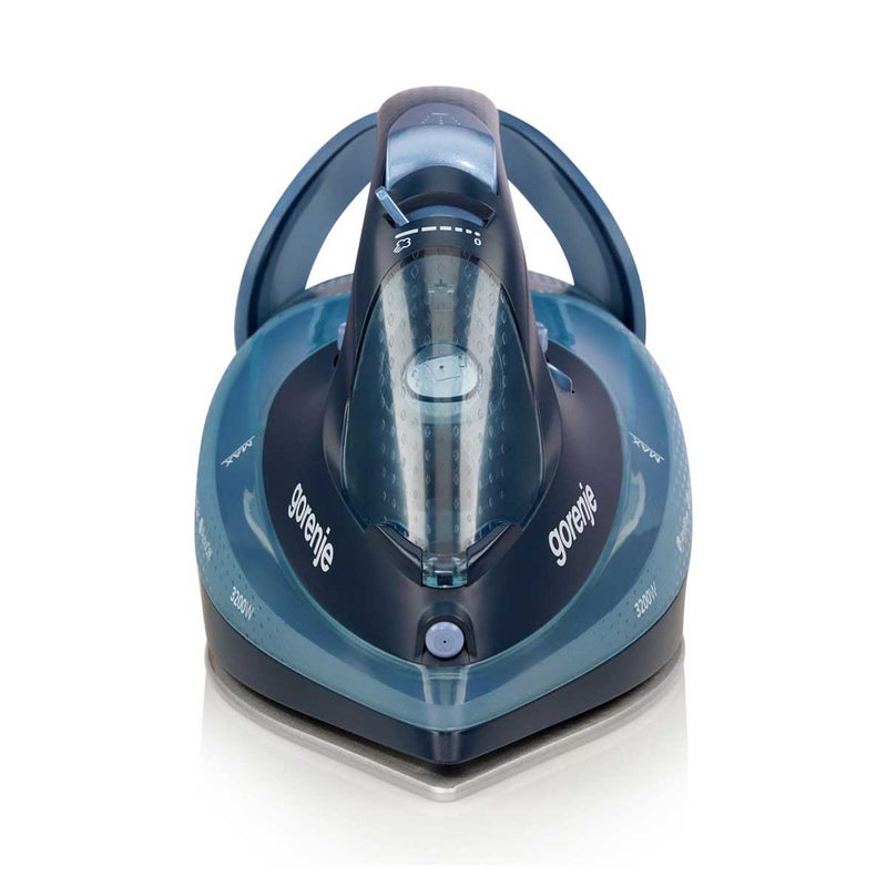 GORENJE SIH3200DB Powerful Performance, XL Large Cearmic Soleplate, Blue مكواة بخارية جورنجي