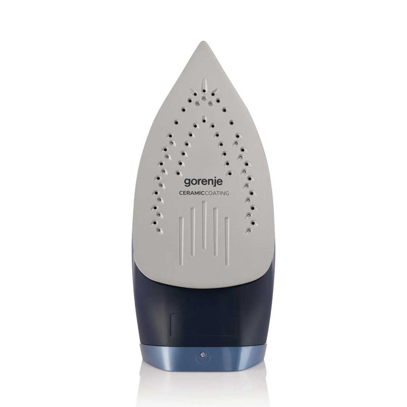 GORENJE SIH3200DB Powerful Performance, XL Large Cearmic Soleplate, Blue مكواة بخارية جورنجي