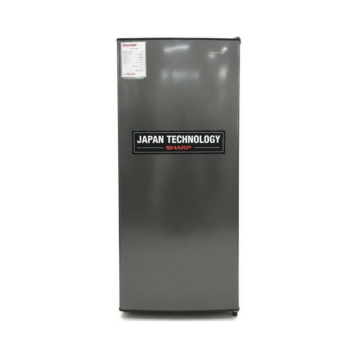 SHARP SJ-20T-DS Single-Door Refrigerator – 10 cu.ft, Silver